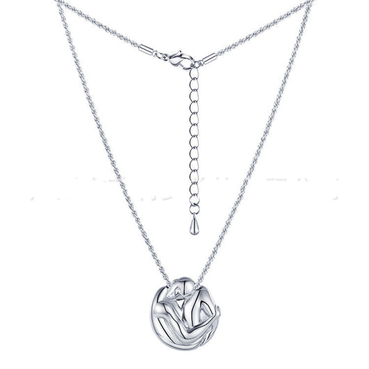 Collar Colgante Abrazos 3D - Diseño Moderno Personalidad - Image 2