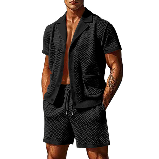 Traje Casual Transpirable de Malla Fresca - Image 6