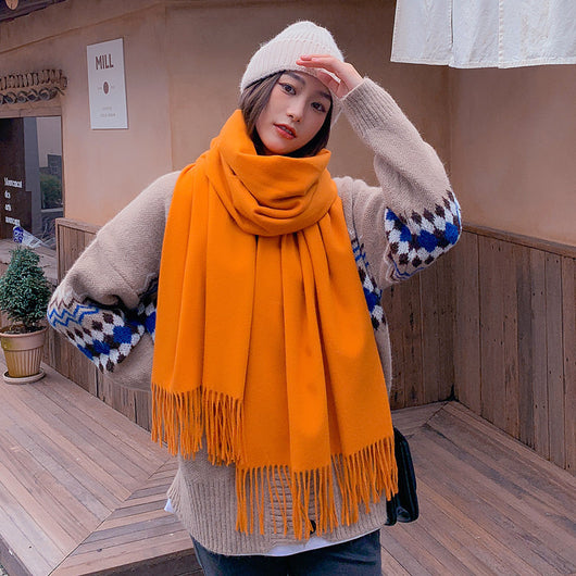 Bufanda Chal Hombre Colores Lisos Premium - Image 3