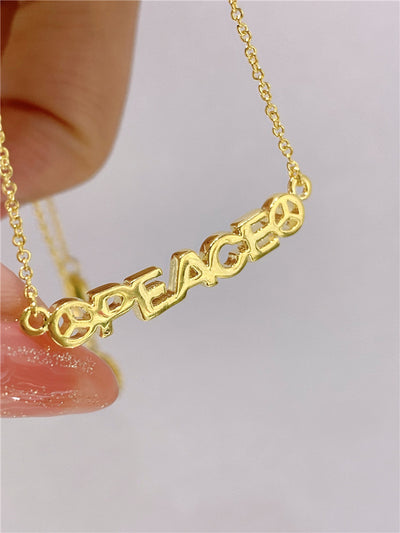 Collar de Letras Sonrisa con Mensaje Positivo - Image 18