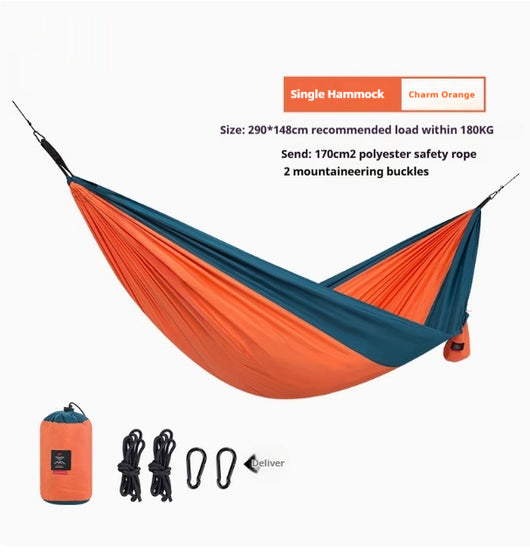 Hamaca Doble Portátil Anti-Vuelco para Camping y Exterior - Image 7