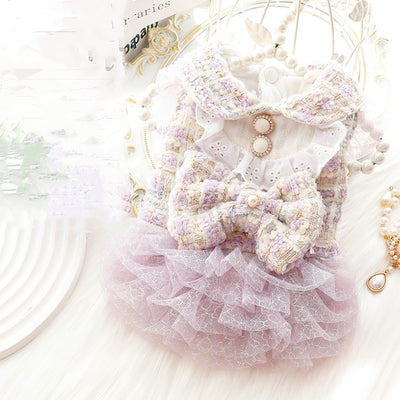Vestido de Encaje Elegante para Perros Pequeños - Image 6