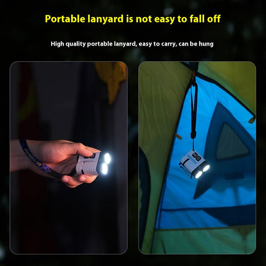 Linterna Camping LED 1600 Lúmenes Aluminio Impermeable IP68 con Imán - Image 9