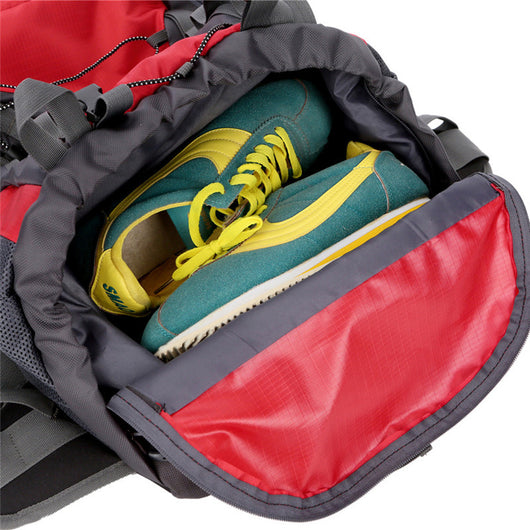 Mochila de Trekking 50L Profesional para Montaña con Soporte Ergonómico - Image 10