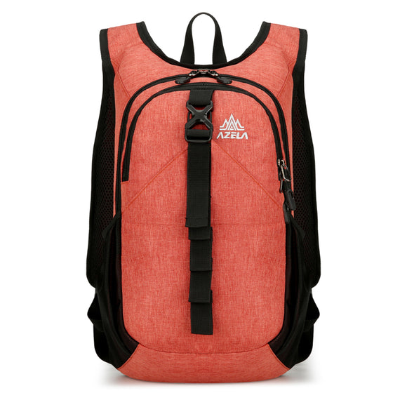 Mochila Casual AZELA Púrpura Ligera, Daypack Multicompartimento con Malla Transpirable