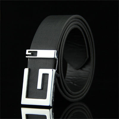 Cinturones Unisex de Diseño Minimalista con Hebilla Suave - Image 2