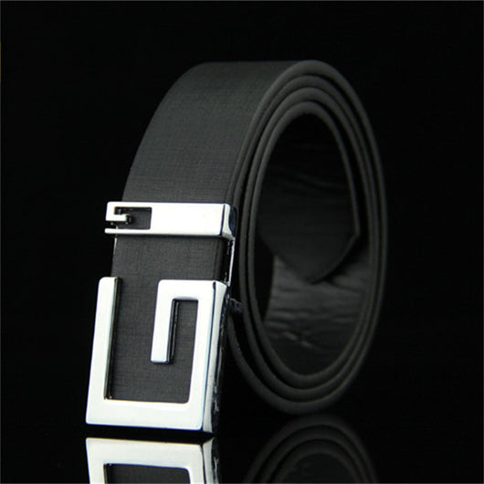 Cinturones Unisex de Diseño Minimalista con Hebilla Suave - Image 2