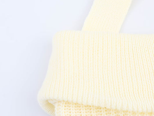 Top Tejido sin Espalda con Cuello Colgante - Colores Lisos Verano - Image 23