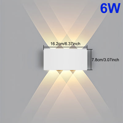 Lámpara de Pared LED Telescópica Blanca Resistente al Agua - Image 8