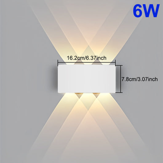 Lámpara de Pared LED Telescópica Blanca Resistente al Agua - Image 8
