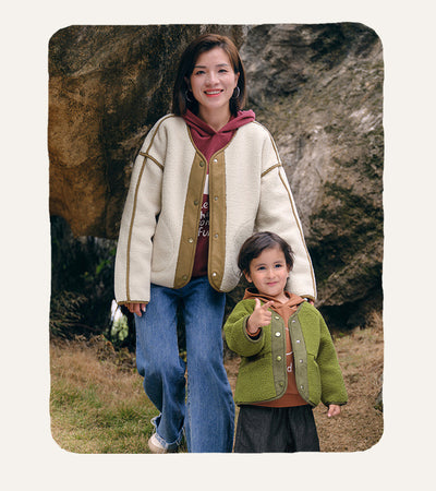 Cardigan Casual Unisex para Niños y Adultos - Ropa Coordinada en Familia - Image 10