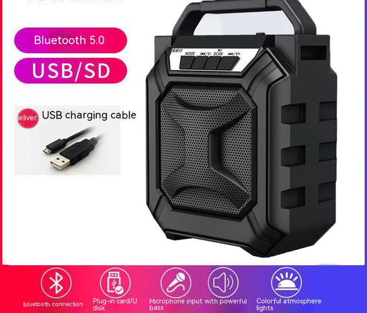Parlante Bluetooth Portátil para Exteriores con Radio Inalámbrica - Image 3