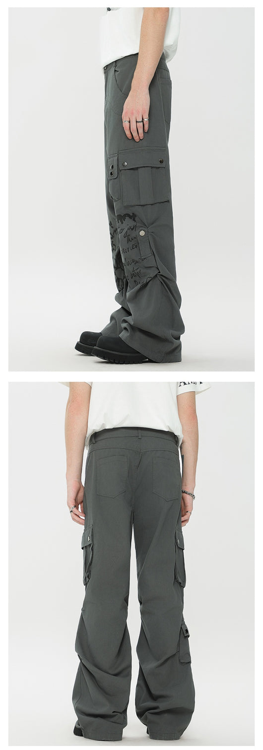 Overol Recto Blanco para Hombre - Diseño Minimalista Moda Americana - Image 18