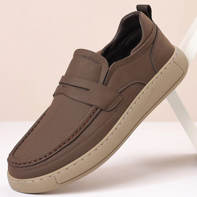 Zapatos de Cuero para Hombre sin Cordones con Suela Suave - Image 4