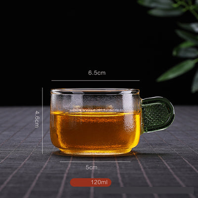 Taza de Té de Vidrio Borosilicato Resistente al Calor - Image 10
