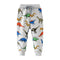 Pantalones Tejidos Infantiles con Estampado Cartoon