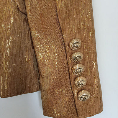 Blazer Ejecutivo Doble Botonadura con Hebilla de Cabeza de León - Image 10