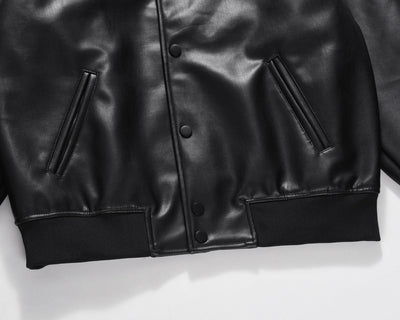 Chaqueta de Cuero PU Retro con Solapa - Estilo Alta Moda Europeo - Image 8