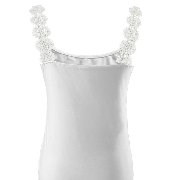 Chaleco Suelto de Encaje y Puntada Sólida para Primavera y Verano - Image 20