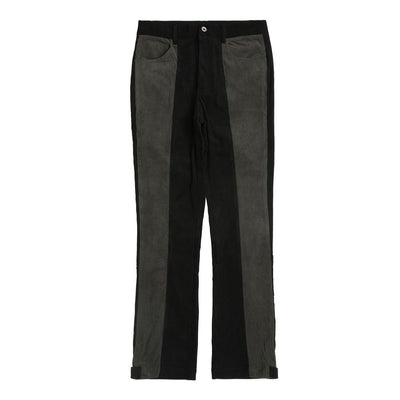 Pantalones Slim Straight con Bloques de Color - Tendencia Street Casual - Image 2