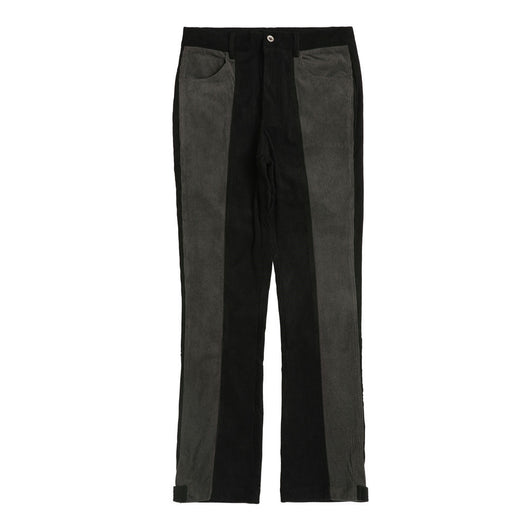 Pantalones Slim Straight con Bloques de Color - Tendencia Street Casual - Image 2