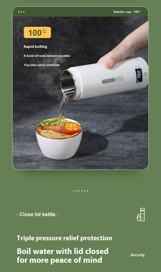Taza Térmica Eléctrica con Control de Temperatura para Viajes y Oficina - Image 14
