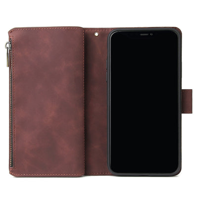 Billetera Móvil Vintage con Nueve Compartimentos y Cierre de Seguridad - Image 10