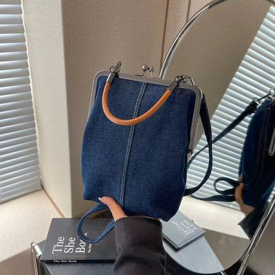 Bolsa Mensajera de Mezclilla Casual para Mujer - Image 10