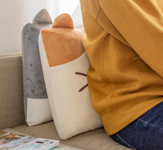 Cojín de Gato Kawaii Estilo Japonés para Sofá, Cama y Oficina - Image 6