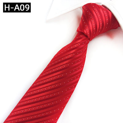 Corbata de Poliéster para Bodas y Celebraciones en Rojo - Image 10