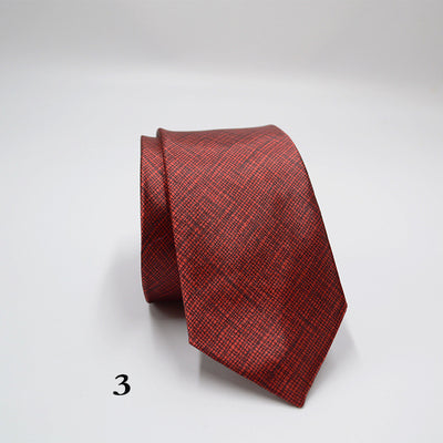 Corbata Estampada Casual para Hombre - 5 cm Ancho Reducido