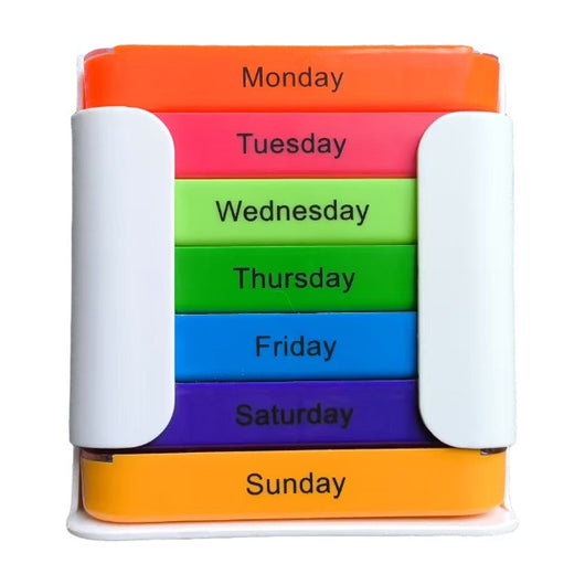 Organizador de Medicinas Semanal de 28 Compartimentos - Pastillero Portátil - Image 12