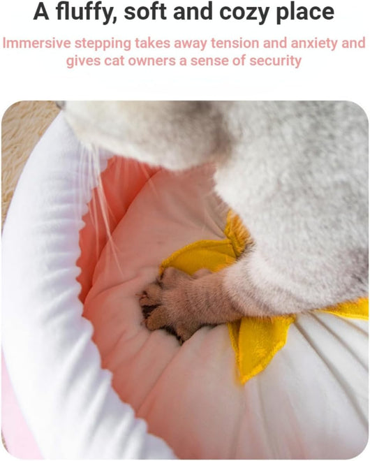 Cama Nido para Gatos Forma Miel - Sofá Cómodo y Acogedor para Mascotas - Image 11