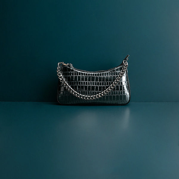 Cadena de Cuero Baotou Niche Design - Estilo Minimalista