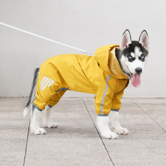 Impermeable para Perros con Capucha y Reflectantes - Chaqueta Lluvia Ligera - Image 12