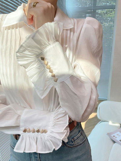 Camisa de Seda Estilo Francés - Image 2