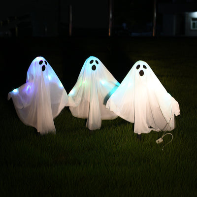 Estaca Fantasma Luminosa Halloween - Decoración Terrorífica con Luz LED para Exterior - Image 8