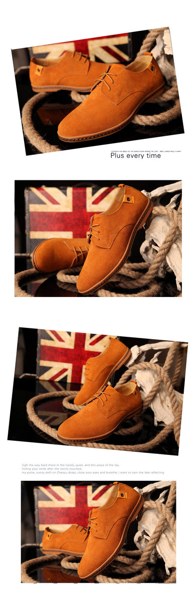 Zapatos de Gamuza con Cordones para Hombre - Image 23