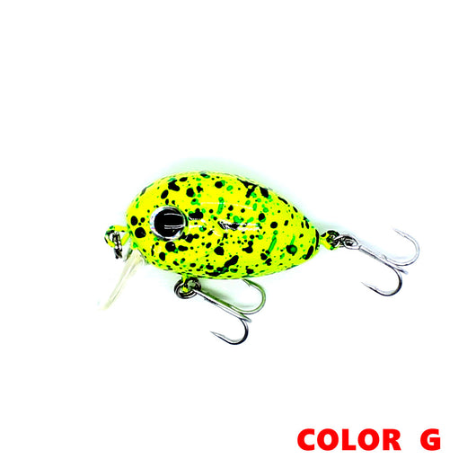 Señuelo Flotante Tipo Pez Gordo 3cm 3.9g Largo Alcance - Image 17