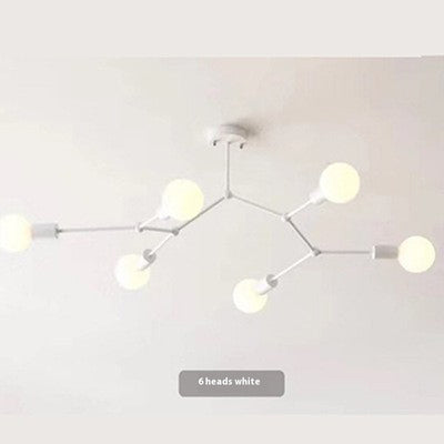 Lámpara de Techo Minimalista de Hierro para Dormitorio y Sala - Image 10