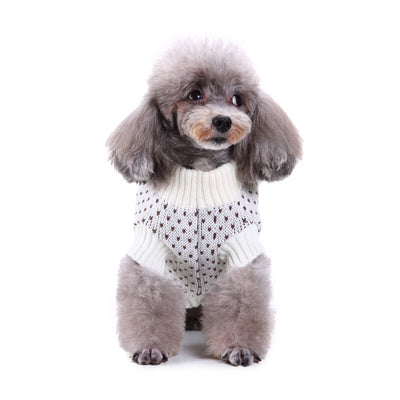 Suéter Navideño con Diseño de Copos de Nieve para Perros - Image 6