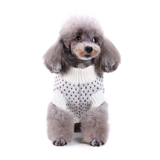 Suéter Navideño con Diseño de Copos de Nieve para Perros - Image 6