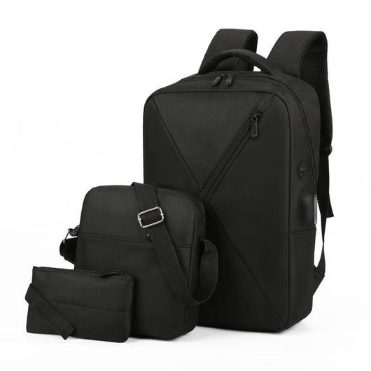 Mochila Escolar para Secundaria con Carga USB Triple Compartimento - Image 10
