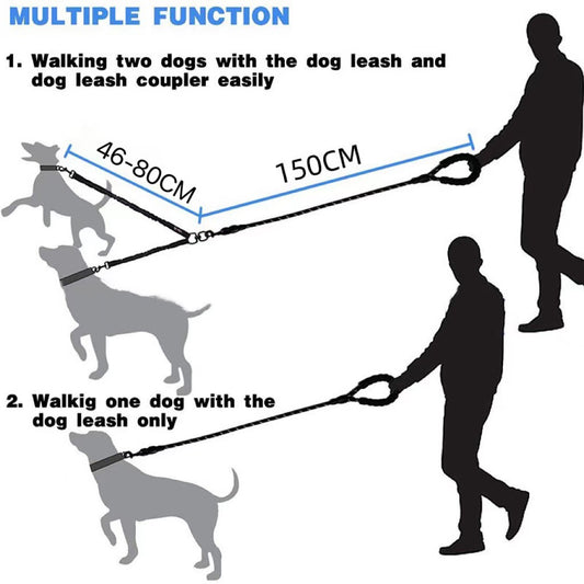Correa Retráctil Antiexplosión para Perros - Doble Resistencia - Image 2