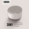 Cargador Inalámbrico 15W con Altavoz Bluetooth y Sonido Blanco