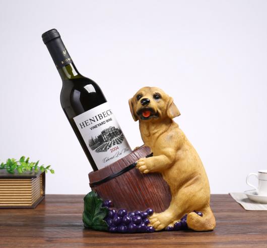Adornos Navideños de Resina Estilo Europeo con Diseño de Copa de Vino Tinto - Image 7