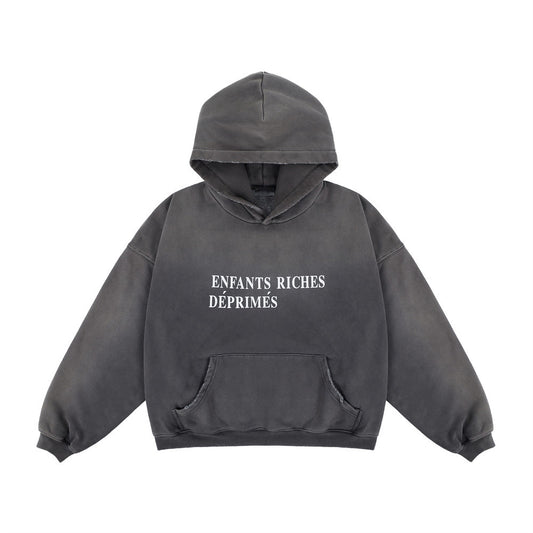 Sudadera con Capucha Degradado de Forro Polar para Hombre