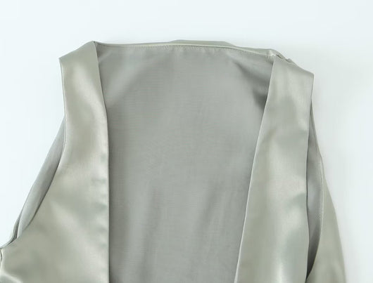Top Backless de Seda Satinada para Mujer - Image 32