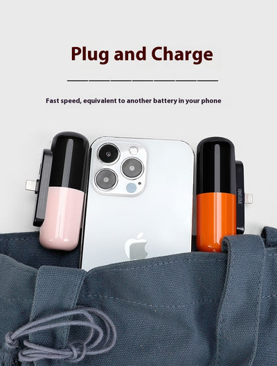 Banco de Energía Portátil Android Carga Rápida Capsule - Image 17