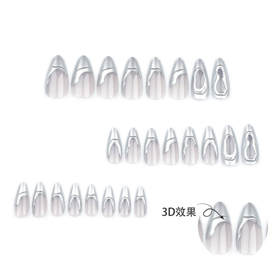 Armadura 3D de Plata Francesa para Mujer - Image 2